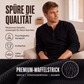 Lässiges Waffelstrick-Henley-Shirt für Herren