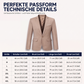 Herren Slim Fit Blazer mit Knopfleiste und Revers