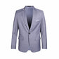 Herren Slim Fit Blazer mit Knopfleiste und Revers