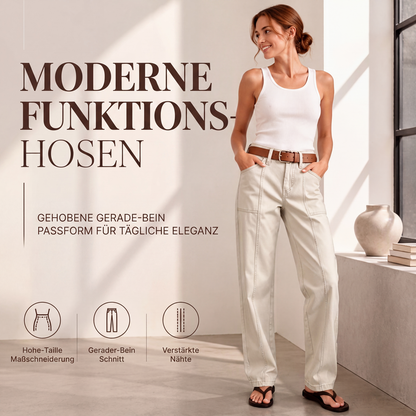👖Bestseller – Gerade-Weite-Hose – vielseitig und stylisch
