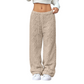 Thickened Warm Straight-Leg Pants