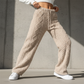 Thickened Warm Straight-Leg Pants