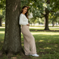 Thickened Warm Straight-Leg Pants