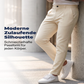 Dehnbare, taillierte Business-Hose für Herren