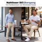 Dehnbare, taillierte Business-Hose für Herren