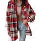 🧥🍁 Neuheiten – Damen klassische gemütliche karierte Kapuzenjacke