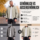 Herren-Blousonjacke aus Wildlederimitat