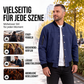 Herren-Blousonjacke aus Wildlederimitat
