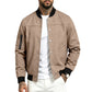 Herren-Blousonjacke aus Wildlederimitat