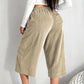 👖💎 Neuheiten – Ripp-Cargohose mit Kordelzug – bequem und vielseitig