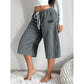 👖💎 Neuheiten – Ripp-Cargohose mit Kordelzug – bequem und vielseitig