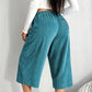 👖💎 Neuheiten – Ripp-Cargohose mit Kordelzug – bequem und vielseitig