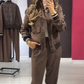 Damen-Freizeitjacke und -Hosen-Set