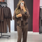 Damen-Freizeitjacke und -Hosen-Set
