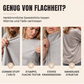 Damen-Sweatshirt mit Zopfmuster und halblangem Reißverschluss