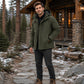 🧥❄️ Bestseller – Gefütterte Herrenjacke – perfekt für Outdoor