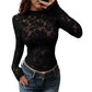 📢🎉50%Rabatt!!!🛍️✨Elegante Langarm-Spitzenshirts für Damen
