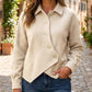 💎✨ Bestseller – Damen-Jacke mit diagonalem Knopfverschluss – bequem