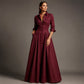 👗🌸 Neuheiten – Revers-Maxikleid mit Knopfleiste – elegant und praktisch