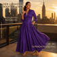 👗🌸 Neuheiten – Revers-Maxikleid mit Knopfleiste – elegant und praktisch
