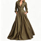 👗🌸 Neuheiten – Revers-Maxikleid mit Knopfleiste – elegant und praktisch