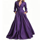 👗🌸 Neuheiten – Revers-Maxikleid mit Knopfleiste – elegant und praktisch