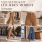 👖🔥 Bestseller – Damenjeans mit weitem Bein – figurschmeichelnd