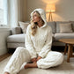 🧸✨ Jetzt im Trend – Kuschelige Wärme & süßer Komfort – Bären-Kapuzen-Overall