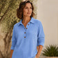 👚⭐ Top-bewertet – Waffel-Henley – zeitlos und bequem
