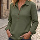 👚⭐ Top-bewertet – Waffel-Henley – zeitlos und bequem