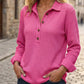 👚⭐ Top-bewertet – Waffel-Henley – zeitlos und bequem