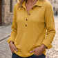 👚⭐ Top-bewertet – Waffel-Henley – zeitlos und bequem