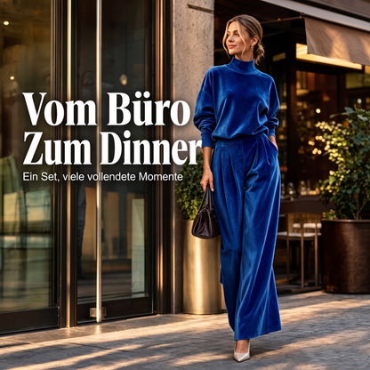 🧥✨ Bestseller – Elegantes Strick-Set für den Arbeitsweg
