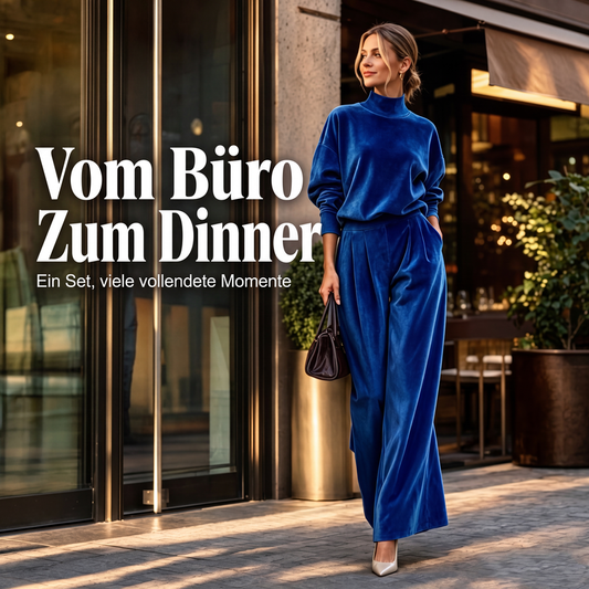 🧥✨ Bestseller – Elegantes Strick-Set für den Arbeitsweg