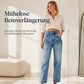 👖✨ Neuheiten – Hoch sitzende Straight-Jeans – bequem und vielseitig