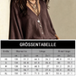 👚⭐ Top-bewertet – Damen-Bluse mit legerem Fall und V-Ausschnitt