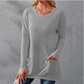 👚🧶 Neuheiten – Lockerer Rundhalspullover – bequem und vielseitig
