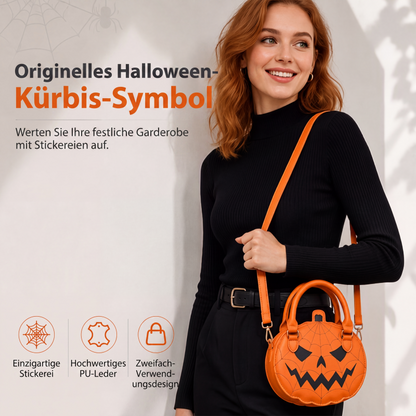 🎃✨ Bestseller – Niedliche Halloween-Kürbis-Handtasche