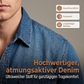 👕✨ Jetzt im Trend – Lockeres Denimhemd – perfekt für Alltag