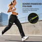 👖🔥 Bestseller –Legere Sport-/Traininghosen für Damen mit Reißverschlusstaschen