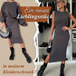 👗🌸 Bestseller – Damen-Set mit Sweatshirt mit schrägen Schultern und ärmellosem Kleid