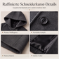 📢📢50% Rabatt!!! 🎉✨ Warmes Kapuzenmantel für Damen mit Zweireiher