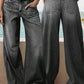 Damen High-Waist Weite Jeans