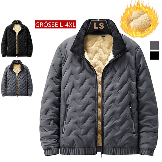 🧥 50% Rabatt | Kuschelige Wärme & leichter Kälteschutz – Herren Steppjacke