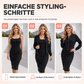 Elegantes Trägerkleid mit kurzer Jacke für Damen, 2-teiliges Set