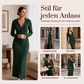 👗✨ Neuheiten – Geripptes Damen-Maxikleid mit Kapuze