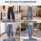 Legere Jeans mit weiter Passform für Damen