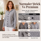Strick-Cardigan mit Zopfmuster und Kapuze für Damen
