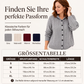 Strick-Cardigan mit Zopfmuster und Kapuze für Damen