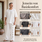 Zweiteiler für Herren: Freizeithemd und Hose
